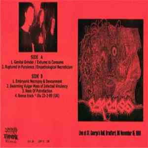 Carcass - Live At St. George´s Hall, Bradford, UK November 15th 1989