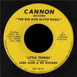 Lord Alan & Sir Richard - Little Things / Run In The Dark