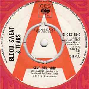 Blood, Sweat & Tears - Save Our Ship