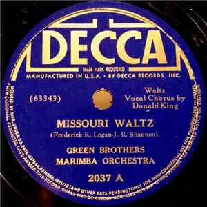 Green Brothers Marimba Orchestra - Missouri Waltz / Mammy's Lullaby