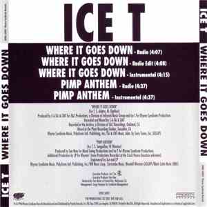 Ice T - Where It Goes Down / Pimp Anthem