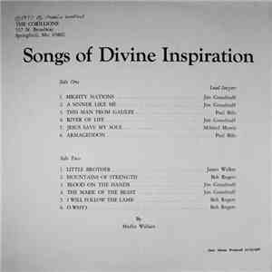The Corillions - Songs Of Divine Inspiration