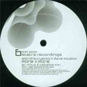 Astrid Suryanto & Dave Micalizzi - More & More