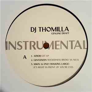 DJ Thomilla - Genuine Draft (Instrumental)