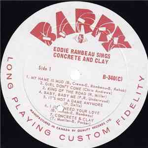 Eddie Rambeau - Sings Concrete And Clay