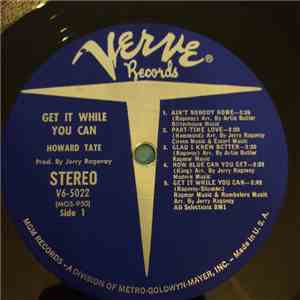 Howard Tate - Get It While You Can