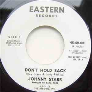 Johnny Starr - Don't Hold Back