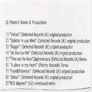 DJ Phenix - DJ Phenix's Remix & Productions