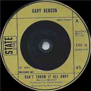 Gary Benson - Don't Throw It All Away