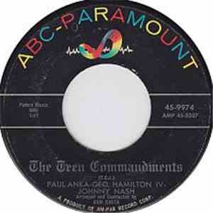 Paul Anka - Geo. Hamilton IV - Johnny Nash - The Teen Commandments