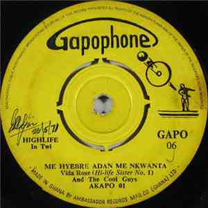 Vida Rose And The Cool Guys - Me Hyebre Adan Me Nkwanta