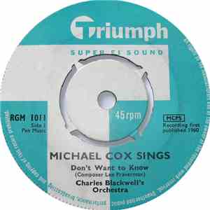 Michael Cox  - Don't Want To Know