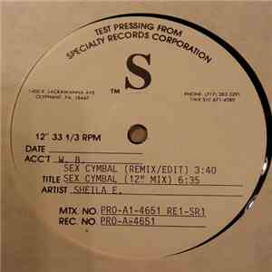 Sheila E. - Sex Cymbal