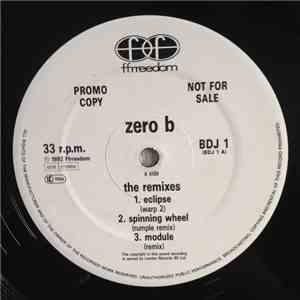 Zero B / DJ Seduction - The Remixes / Hardcore Heaven