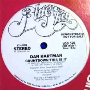 Dan Hartman - Countdown/This Is It / Instant Replay