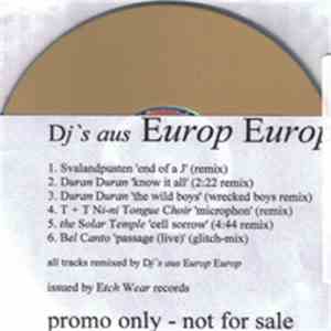 Various - Dj`s Aus Europ Europ Remixes
