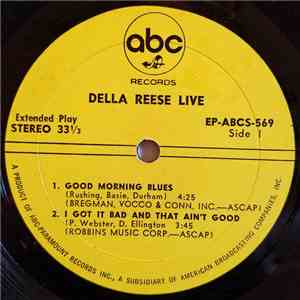 Della Reese - Della Reese Live