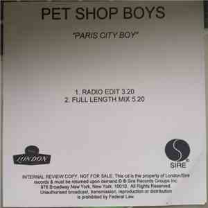 Pet Shop Boys - Paris City Boy