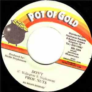 Prof. Nuts - Don't