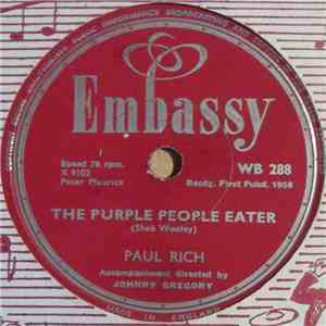 Paul Rich - The Purple People Eater / The Book Of Love