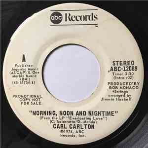 Carl Carlton - Morning, Noon And Nighttime