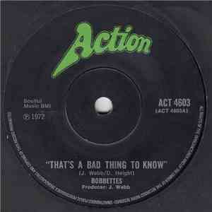The Bobbettes - That's A Bad Thing To Know