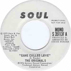 The Originals - Game Called Love