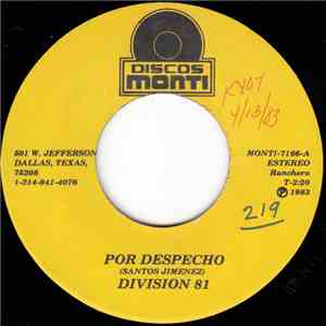 Division 81 - Por Despecho