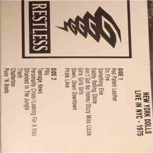 New York Dolls - Live In NYC - 1975 Red Patent Leather