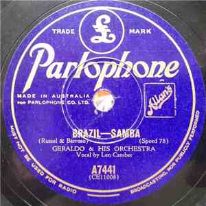 Geraldo And His Orchestra - Brazil / Anywhere On Earth Is Heaven