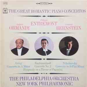 Philippe Entremont, Eugene Ormandy, Leonard Bernstein, The Philadelphia Orc ...