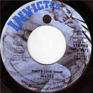 The Hi-Lites - That's Love