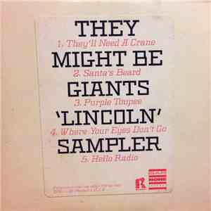 They Might Be Giants - Lincoln Sampler