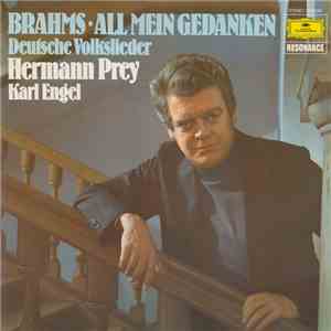 Brahms - Hermann Prey, Karl Engel - All Mein Gedanken (Deutsche Volkslieder ...