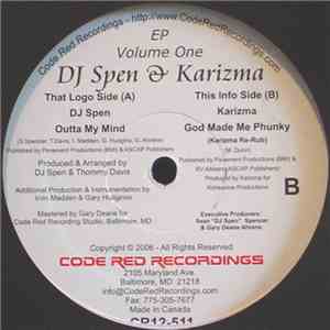 DJ Spen & Karizma - EP Volume One