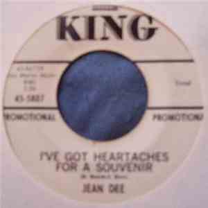 Jean Dee - I've Got Heartaches For A Souvenir