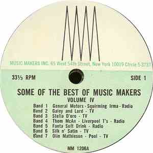 Unknown Artist - Some Of The Best Of Music Makers: Volume IV