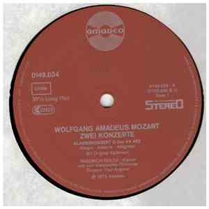 Wolfgang Amadeus Mozart, Friedrich Gulda - Zwei Konzerte - Klavierkonzert B ...