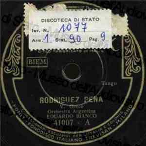 Orchestra Argentina Eduardo Bianco - Rodrigues Peña / Evocacion