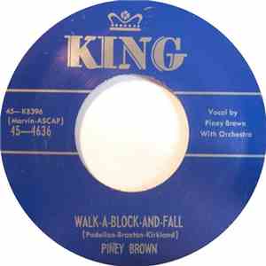 Piney Brown, Red McAllister - Walk-A-Block-And-Fall / Eggs And Grits