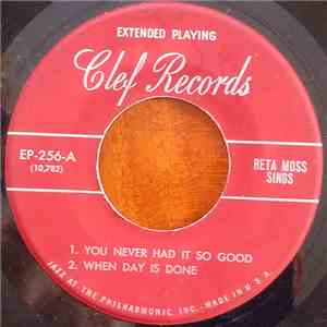 Rita Moss - You Never Had It So Good