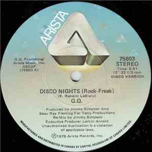 GQ - Disco Nights (Rock-Freak) / Boogie Oogie Oogie