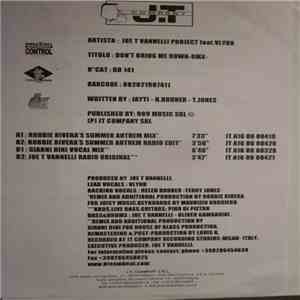 Joe T Vannelli Project Featuring Vlynn - Don't Bring Me Down (RMX)