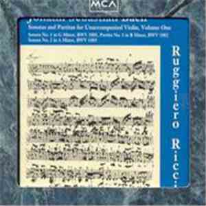 Johann Sebastian Bach - Ruggiero Ricci - Sonatas And Partitas For Unaccompa ...