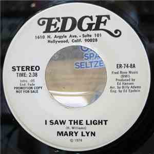 Mary Lyn - I Saw The Light / You Can't Fool Me