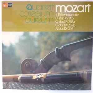 Mozart, Quartett Collegium Aureum - 4 Flötenquartette D-dur, KV 285 / G-dur ...