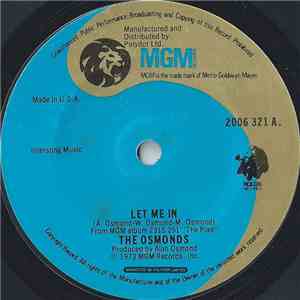 The Osmonds - Let Me In