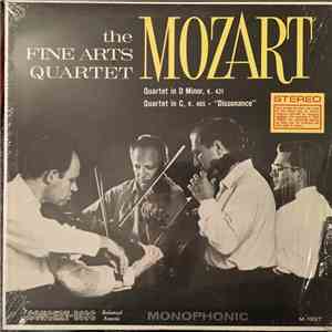 Mozart, The Fine Arts Quartet - Quartet In D Minor, K. 421 / Quartet In C, K. 465 - 