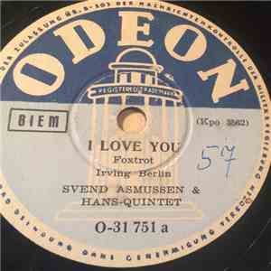 Svend Asmussen & Hans-Quintet / Svend Asmussen's Quintet - I Love You / Ale ...
