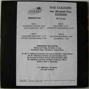 The Culture Featuring Elizabeth Troy - Desire